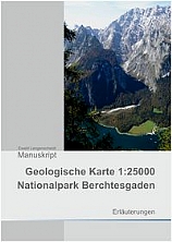 Erläuterungen geologische Karte Nationalpark Berchtesgaden, Manuskript